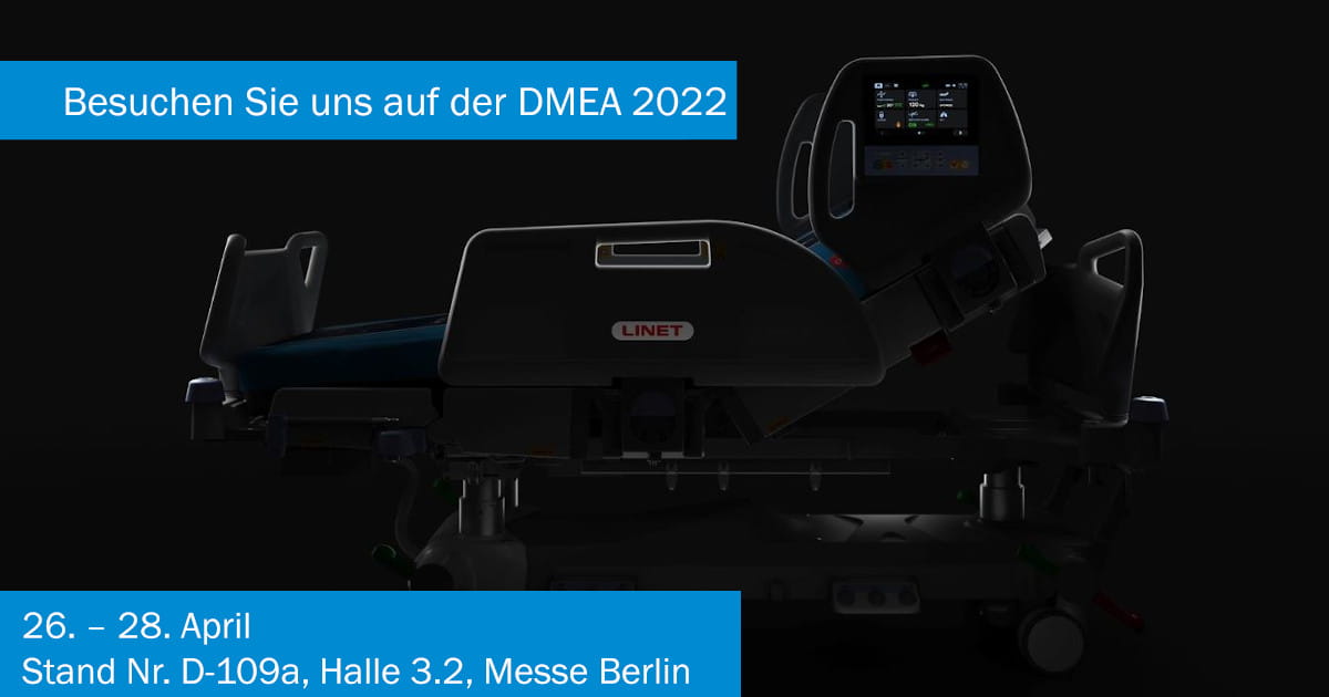 Vom 26. bis 28. April stellen wir auf der Messe DMEA aus. Innovative Produkte und Konzepte erleben.