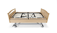 Evakuierungstuch mit Gurt und Fixierschlaufen, weiß