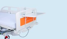 Writing shelf for plastic and metal bed-ends