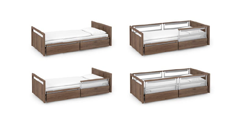 sentida sc - Universal low nursing bed - As versatile as your needs.