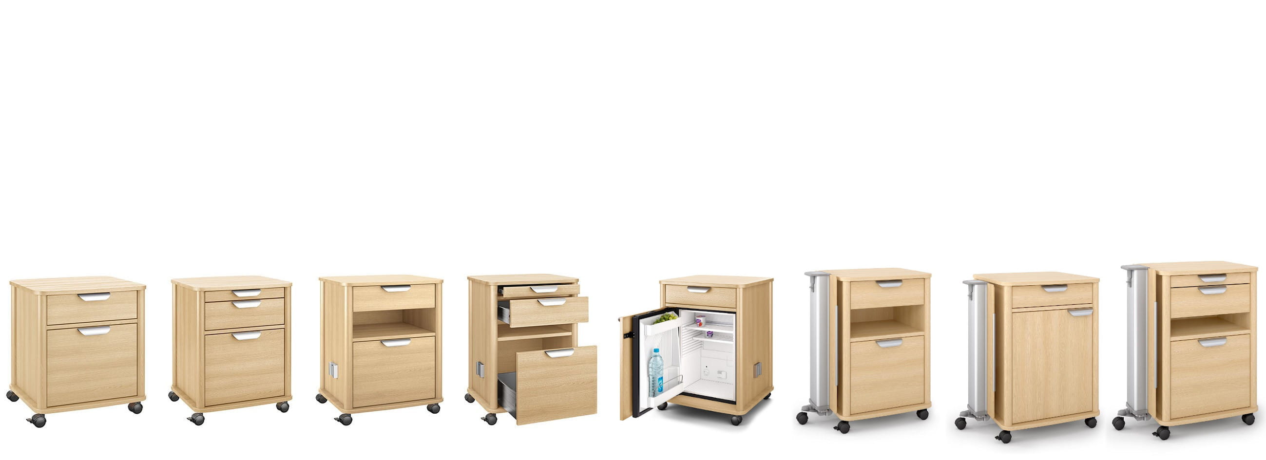 Die vivo Nachttischserie steht für ein wohnliches und harmonisches Ambiente